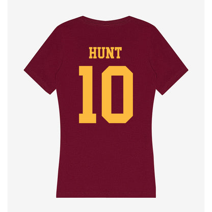 Minnesota - NCAA Baseball : Sam Hunt - Women's V-Neck T-Shirt-1