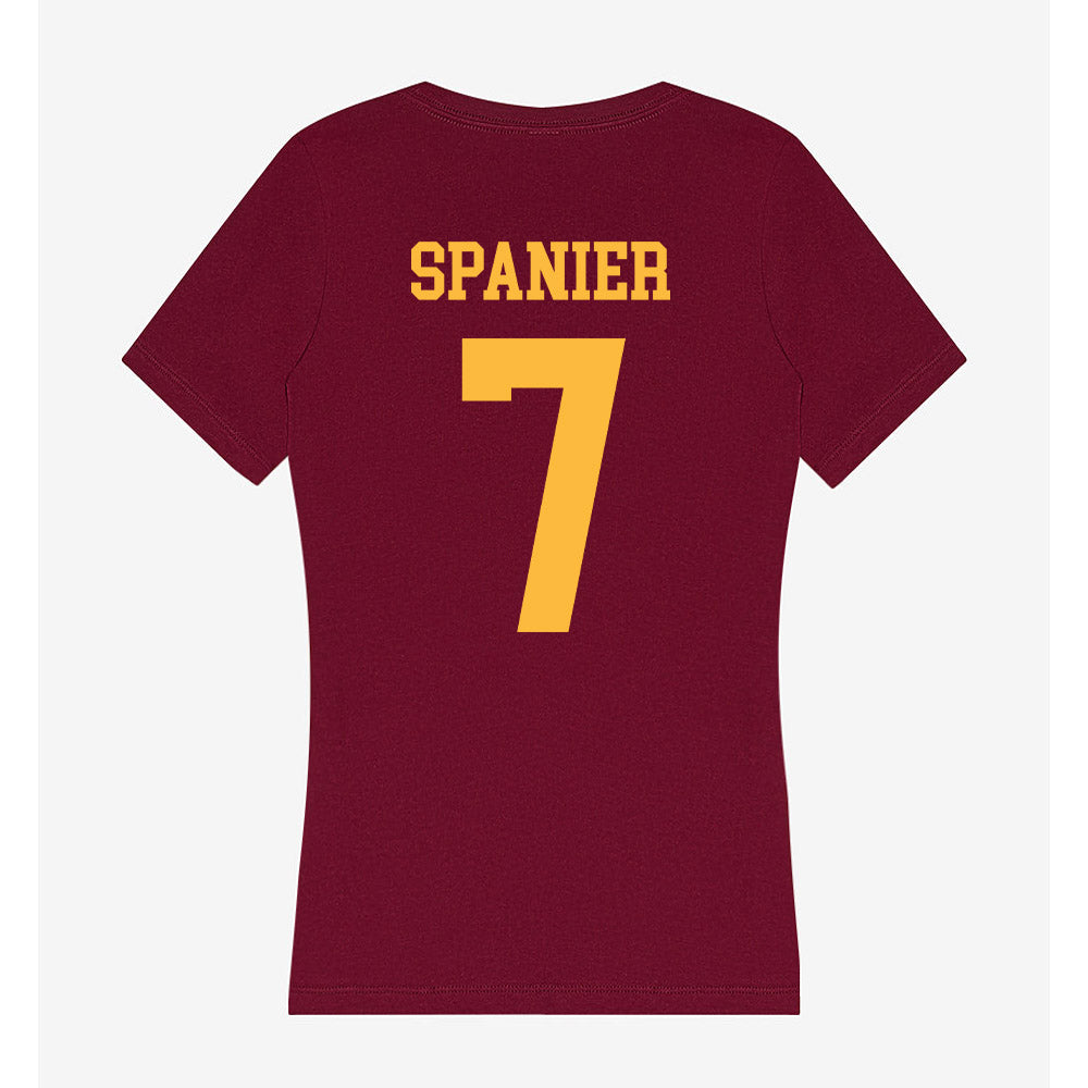 Minnesota - NCAA Baseball : Jack Spanier - Women's V-Neck T-Shirt-1