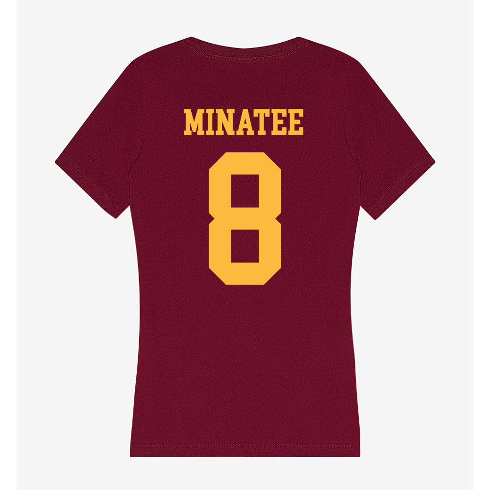 Minnesota - NCAA Women's Volleyball : Calissa Minatee - Women's V-Neck T-Shirt-1