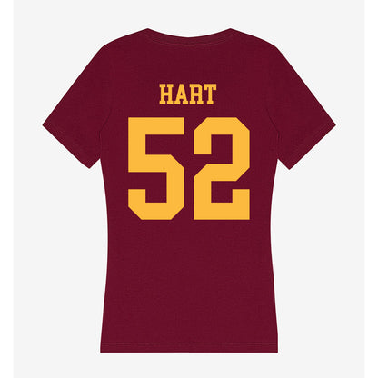 Minnesota - NCAA Women's Basketball : Sophia Hart - Women's V-Neck T-Shirt-1