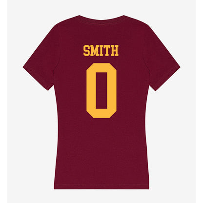 Minnesota - NCAA Football : Anthony Smith - Women's V-Neck T-Shirt-1