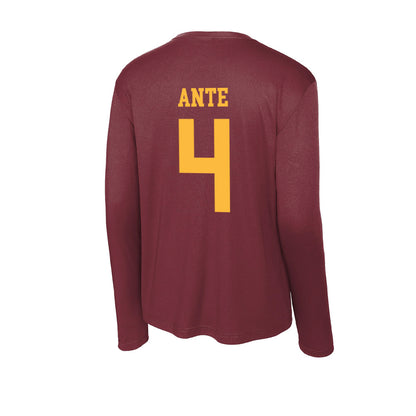 Minnesota - NCAA Women's Tennis : Jeselle Ante - Activewear Long Sleeve T-Shirt-1