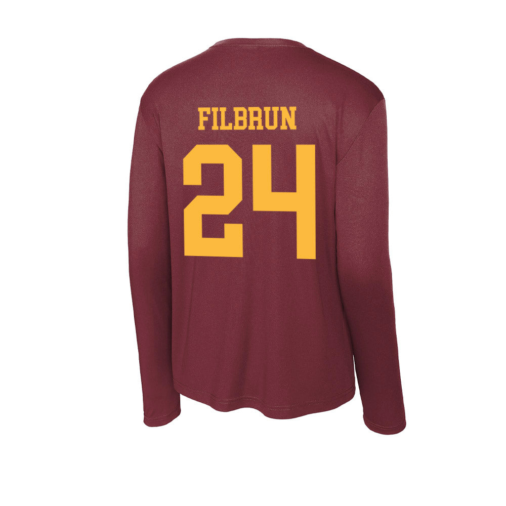 Minnesota - NCAA Women's Soccer : Emily Filbrun - Activewear Long Sleeve T-Shirt-1