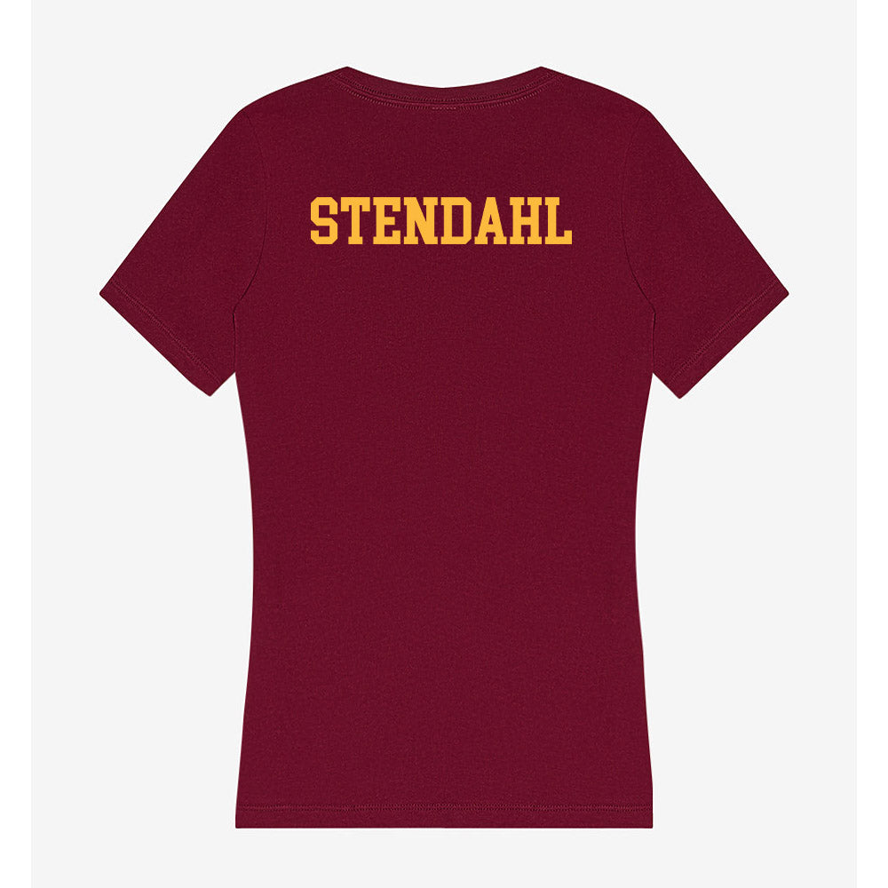 Minnesota - NCAA Men's Golf : Ryan Stendahl - Women's V-Neck T-Shirt-1