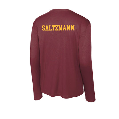 Minnesota - NCAA Women's Gymnastics : Lacie Saltzmann - Activewear Long Sleeve T-Shirt-1