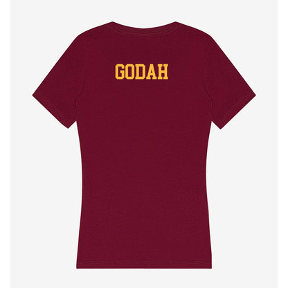 Minnesota - NCAA Women's Track & Field : Victory Godah - Women's V-Neck T-Shirt-1