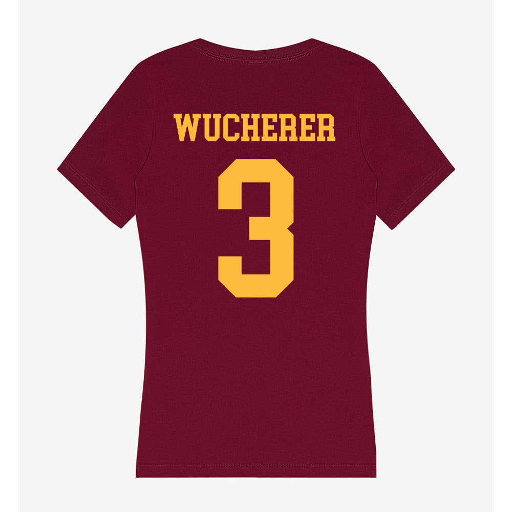Minnesota - NCAA Women's Volleyball : Mckenna Wucherer - Women's V-Neck T-Shirt-1