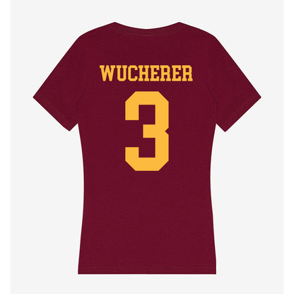 Minnesota - NCAA Women's Volleyball : Mckenna Wucherer - Women's V-Neck T-Shirt-1