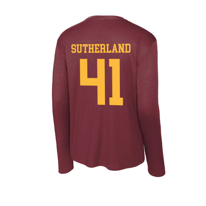 Minnesota - NCAA Baseball : Charlie Sutherland - Activewear Long Sleeve T-Shirt-1
