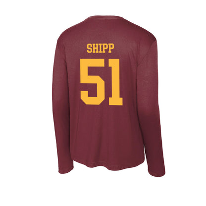 Minnesota - NCAA Football : Daniel Shipp - Activewear Long Sleeve T-Shirt-1