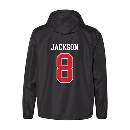 NC State - NCAA Football : Keenan Jackson - Windbreaker-1