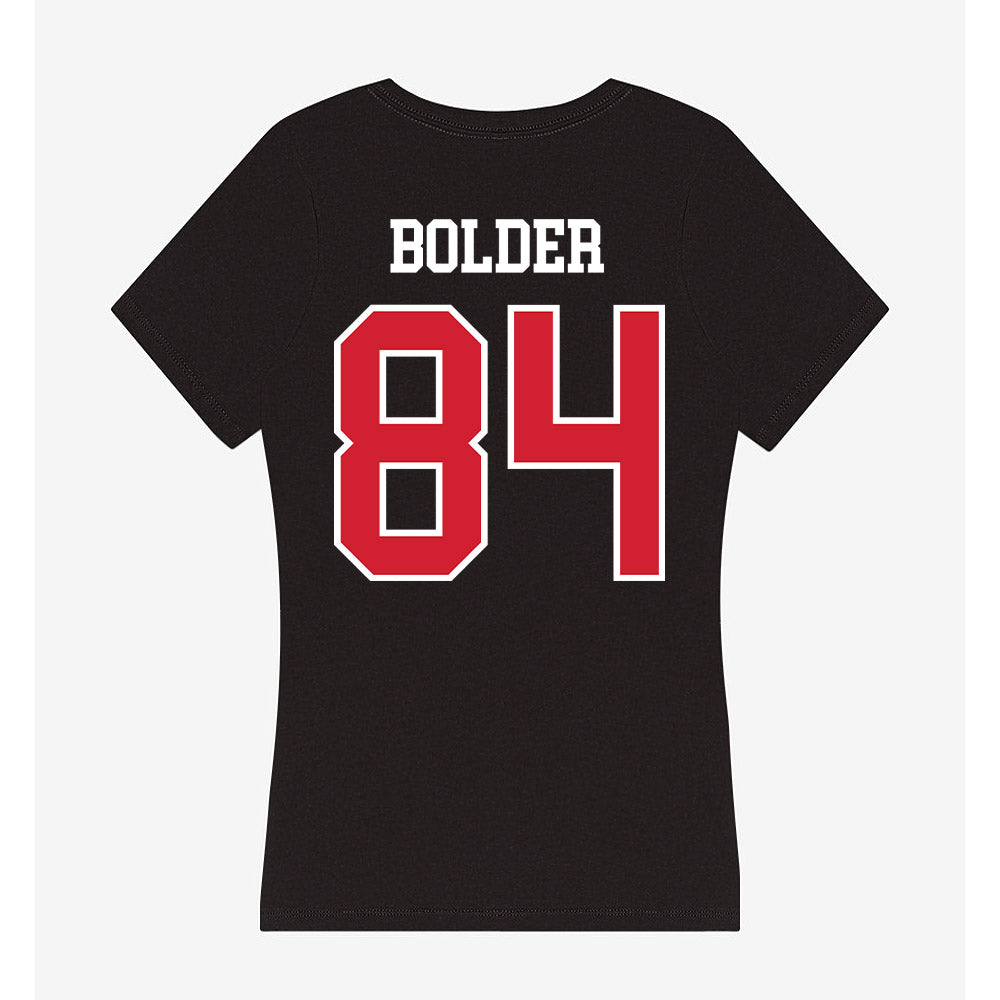 NC State - NCAA Football : Jerel Bolder - Women's V-Neck T-Shirt-1