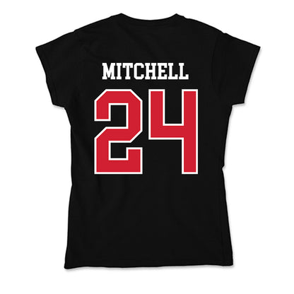 NC State - NCAA Baseball : Devin Mitchell - Soft Style Women’s T-Shirt-1
