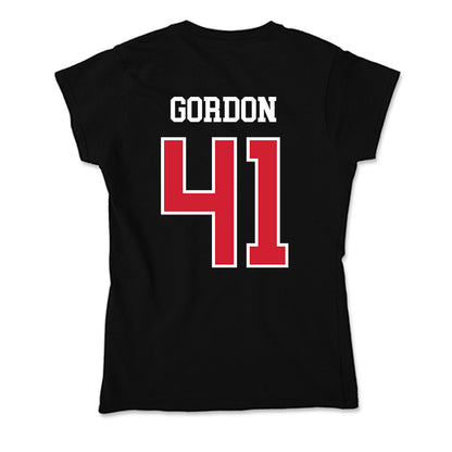 NC State - NCAA Football : Caden Gordon - Soft Style Women’s T-Shirt-1