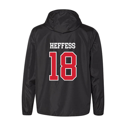 NC State - NCAA Men's Soccer : Isaac Heffess - Windbreaker-1