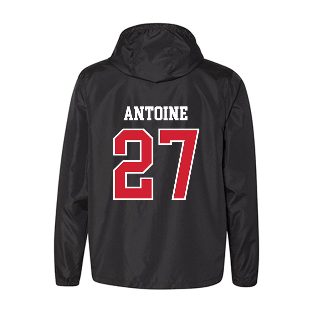 NC State - NCAA Men's Soccer : Nakai Antoine - Windbreaker-1