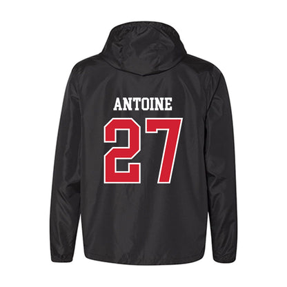 NC State - NCAA Men's Soccer : Nakai Antoine - Windbreaker-1