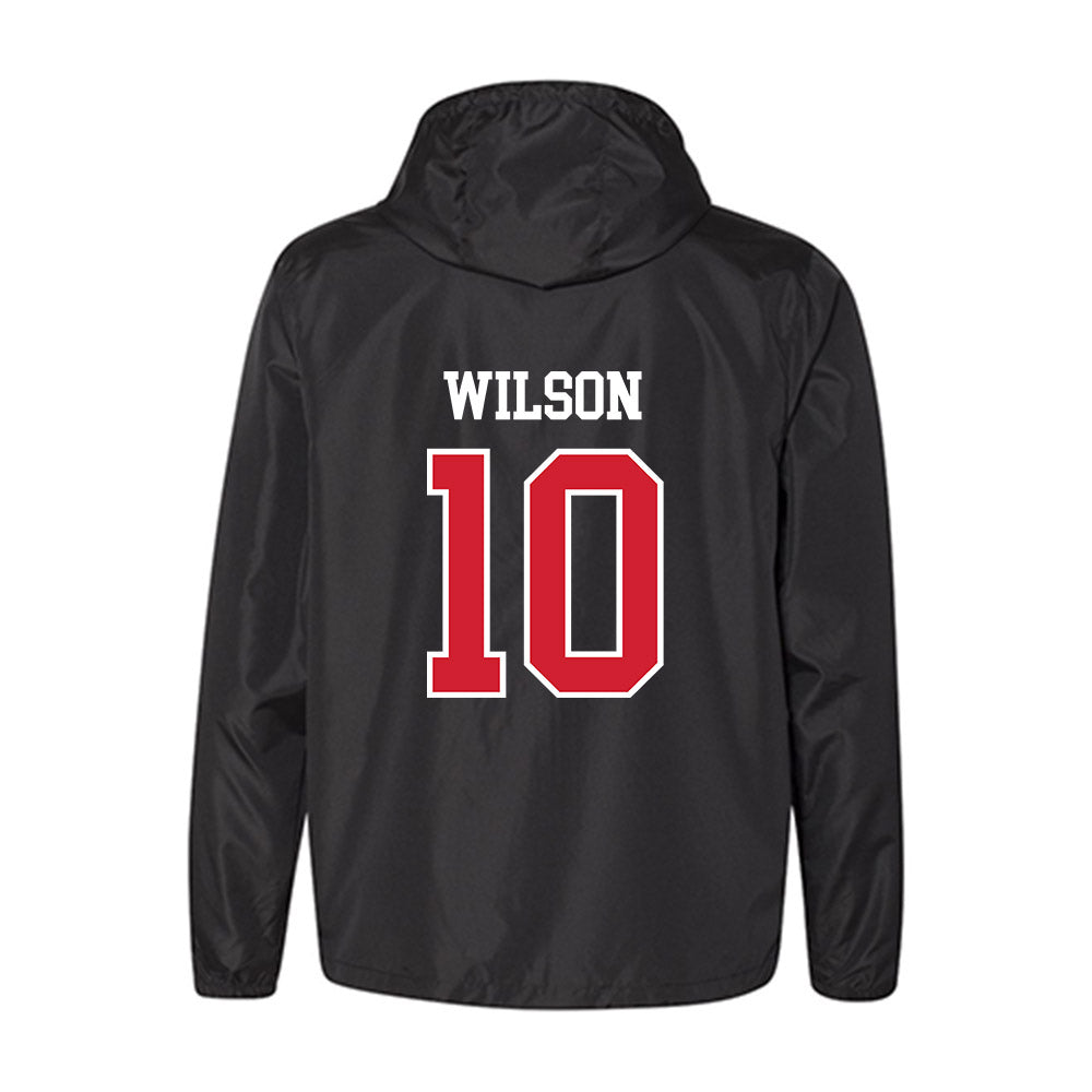 NC State - NCAA Football : Will Wilson - Windbreaker-1