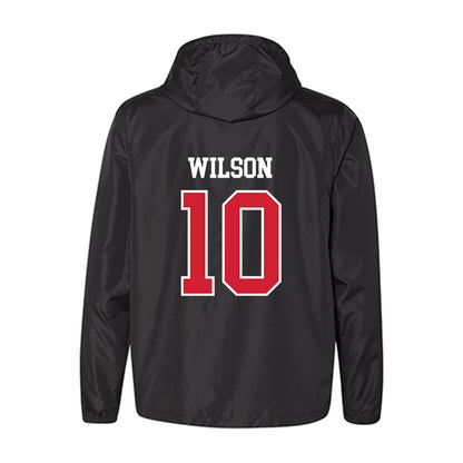 NC State - NCAA Football : Will Wilson - Windbreaker-1