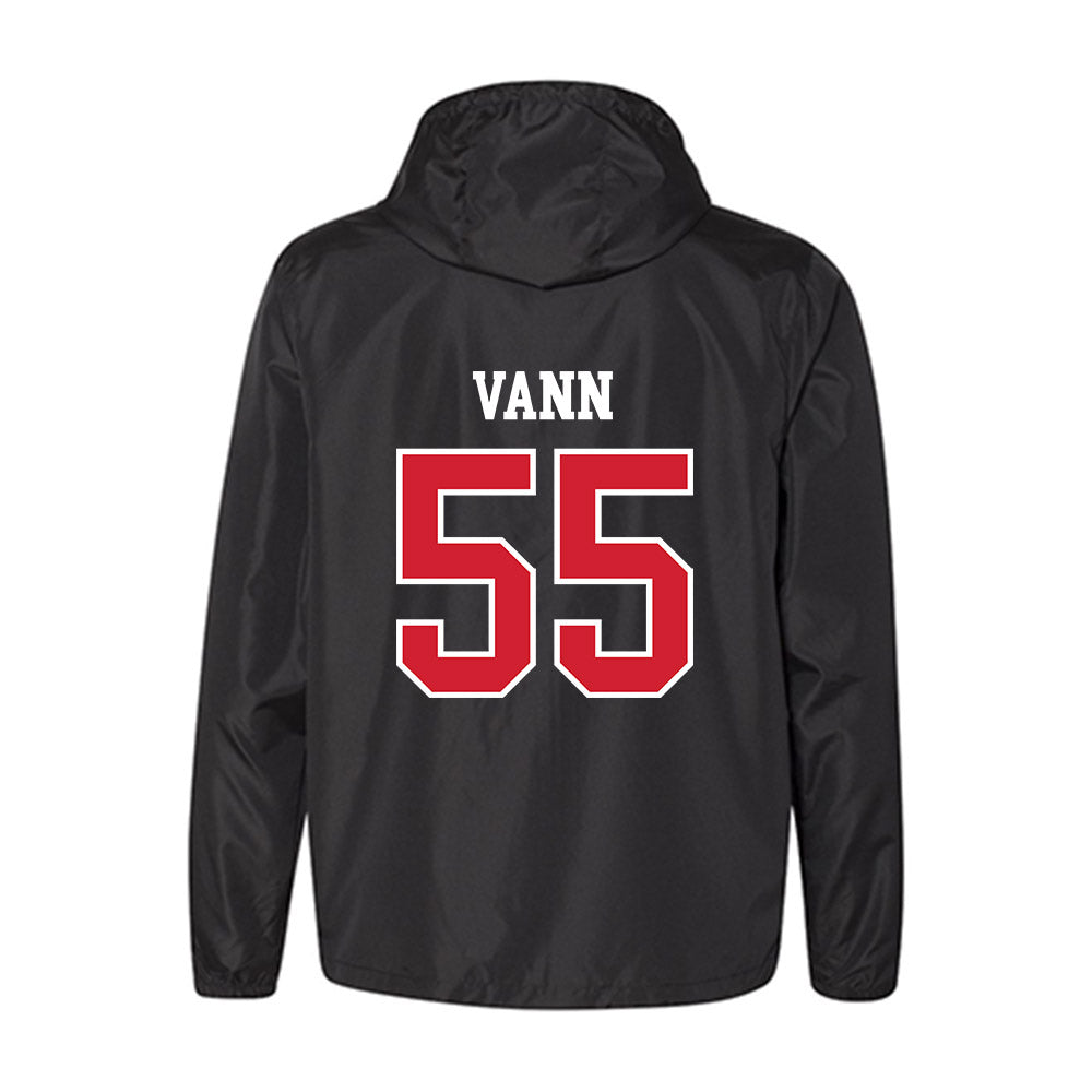 NC State - NCAA Football : Rylan Vann - Windbreaker-1