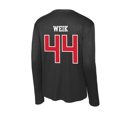 NC State - NCAA Softball : Kendall Weik - Activewear Long Sleeve T-Shirt-1