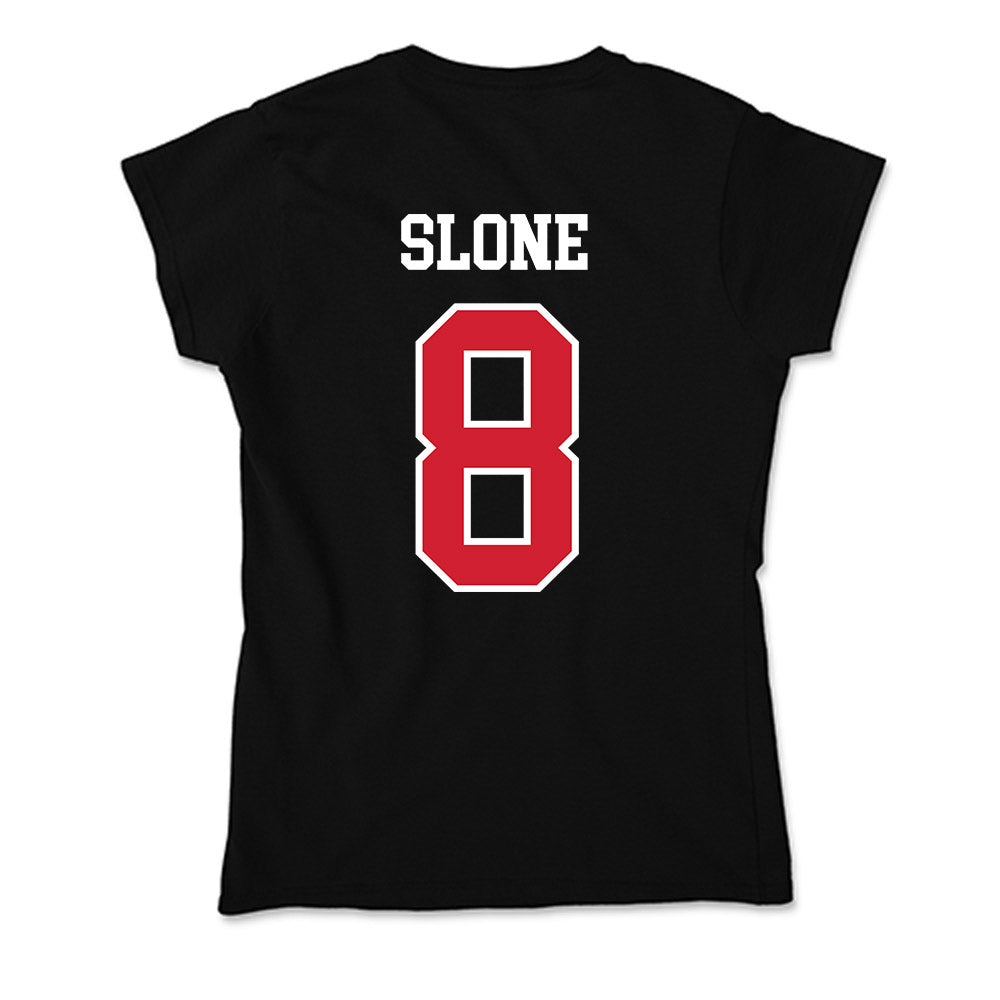 NC State - NCAA Football : Cian Slone - Soft Style Women’s T-Shirt-1