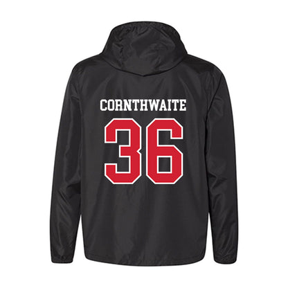 NC State - NCAA Football : Cameron Cornthwaite - Windbreaker-1