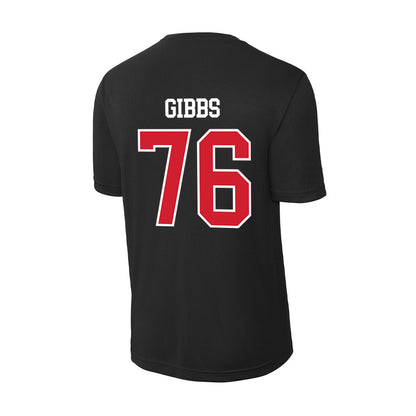 NC State - NCAA Football : Michael Gibbs - Activewear T-Shirt-1