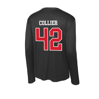 NC State - NCAA Women's Basketball : Mallory Collier - Activewear Long Sleeve T-Shirt-1