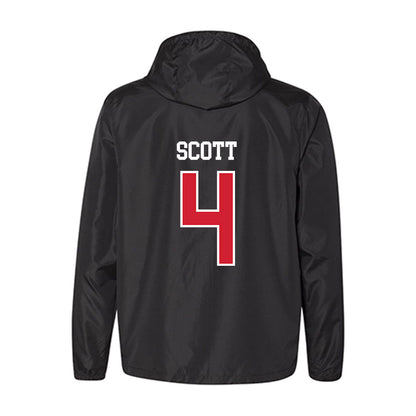 NC State - NCAA Football : Jayden Scott - Windbreaker-1