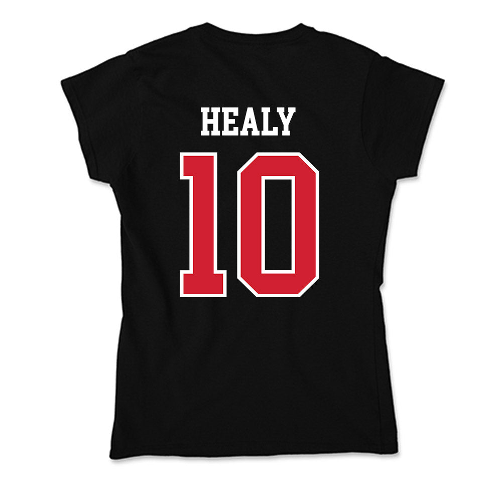 NC State - NCAA Men's Soccer : Taig Healy - Soft Style Women’s T-Shirt-1