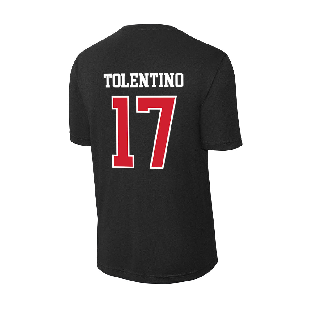 NC State - NCAA Men's Soccer : Caden Tolentino - Activewear T-Shirt-1
