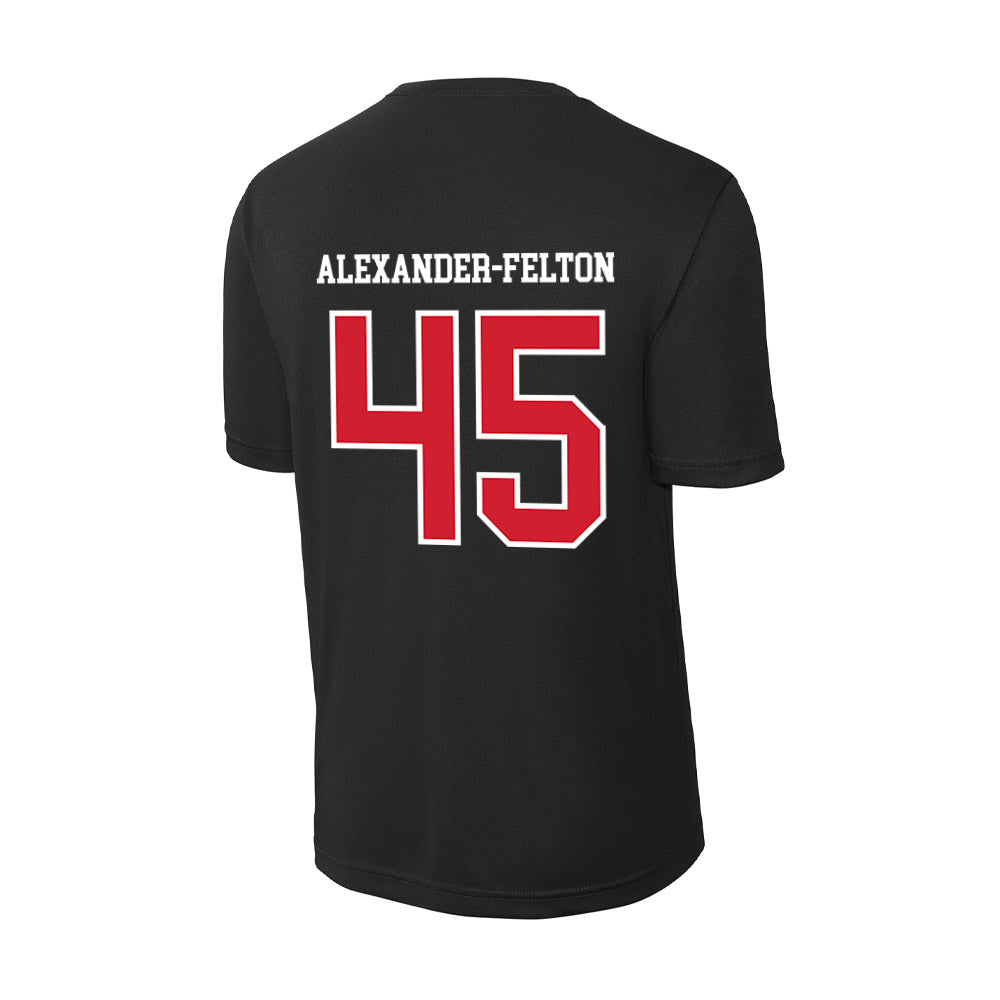 NC State - NCAA Football : Josh Alexander-Felton - Activewear T-Shirt-1