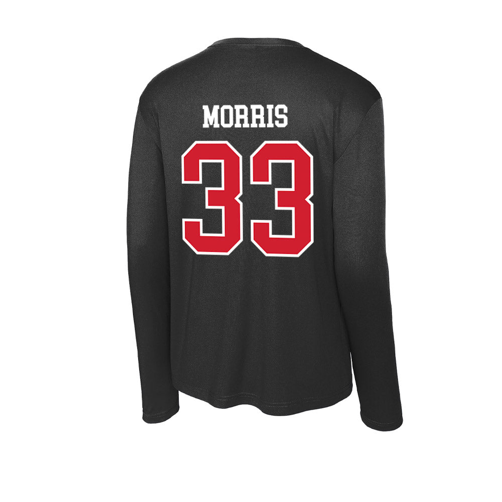 NC State - NCAA Baseball : Kaden Morris - Activewear Long Sleeve T-Shirt-1