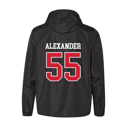 NC State - NCAA Football : Blair Alexander - Windbreaker-1