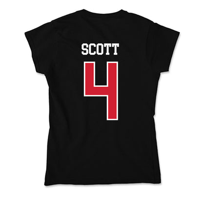 NC State - NCAA Football : Duke Scott - Soft Style Women’s T-Shirt-1