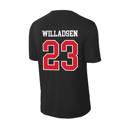 NC State - NCAA Baseball : Matt Willadsen - Activewear T-Shirt-1