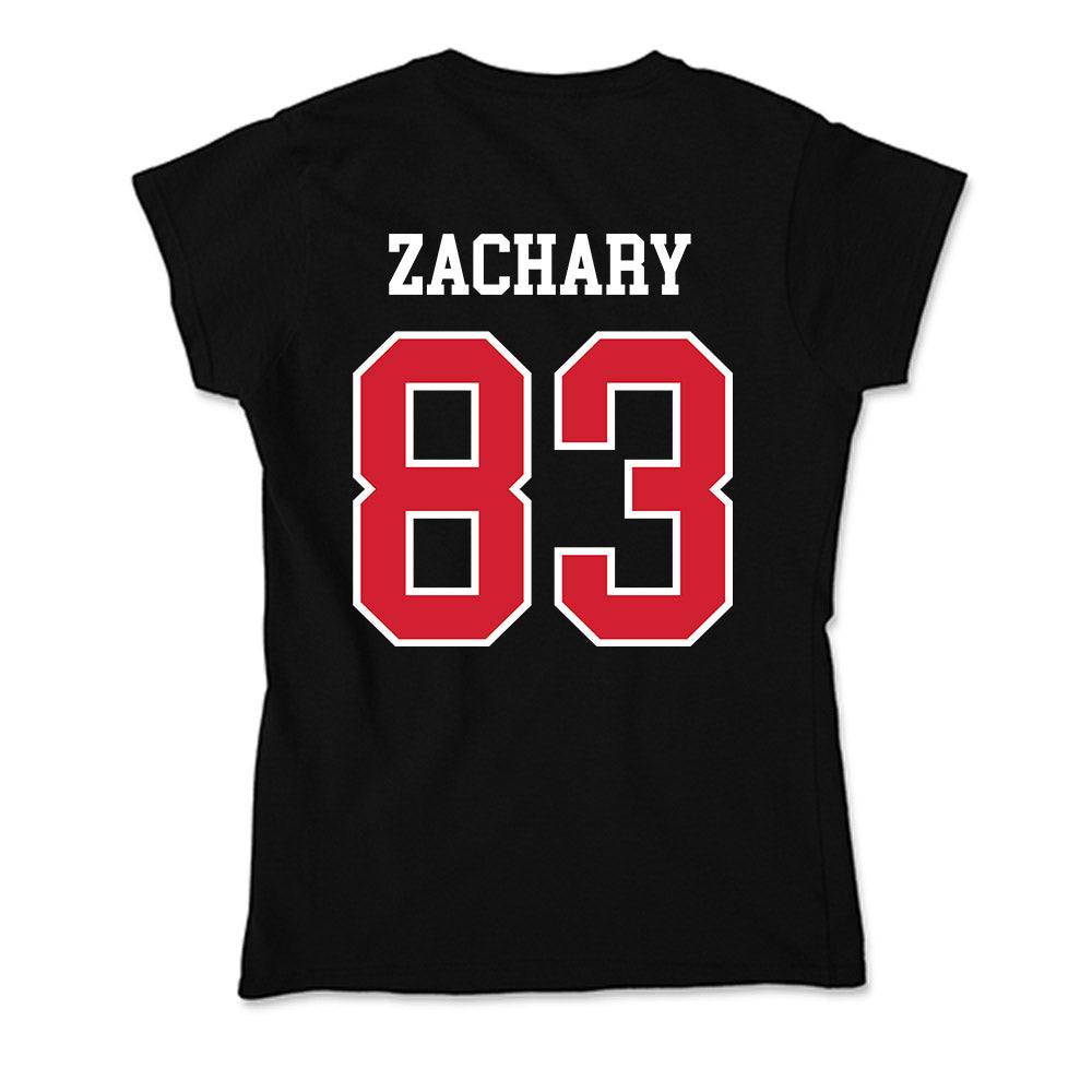 NC State - NCAA Football : Christian Zachary - Soft Style Women’s T-Shirt-1