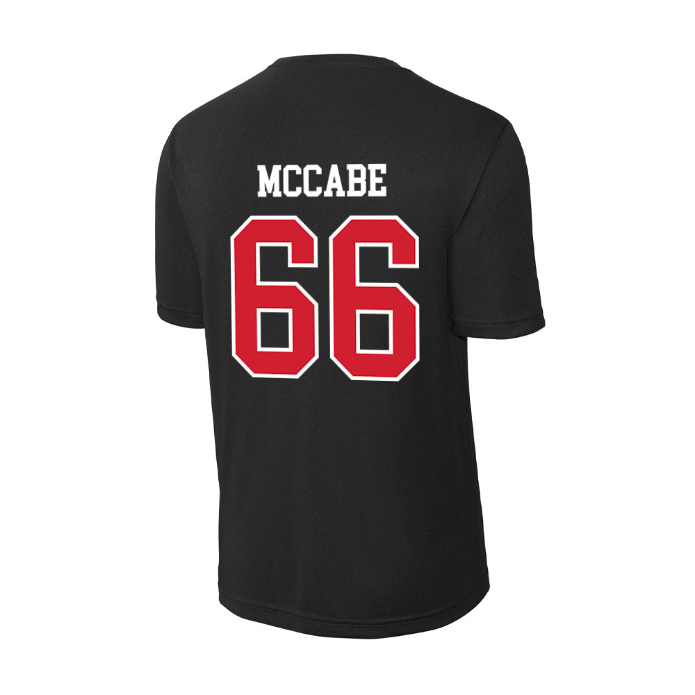 NC State - NCAA Football : Matthew McCabe - Activewear T-Shirt-1