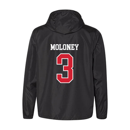 NC State - NCAA Men's Soccer : Riley Moloney - Windbreaker-1