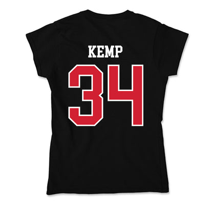 NC State - NCAA Football : Gerritt Kemp - Soft Style Women’s T-Shirt-1