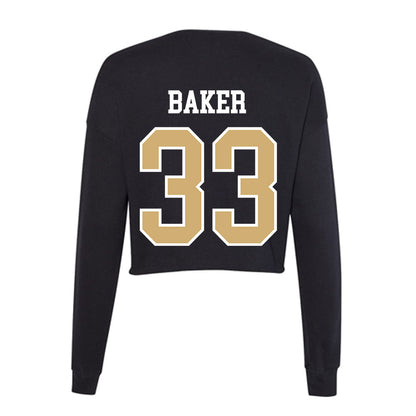 Vanderbilt - NCAA Women's Lacrosse : Brooke Baker - Women's Cropped Crew Fleece-1
