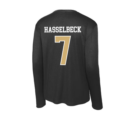 Vanderbilt - NCAA Women's Lacrosse : Grace Hasselbeck - Activewear Long Sleeve T-Shirt-1