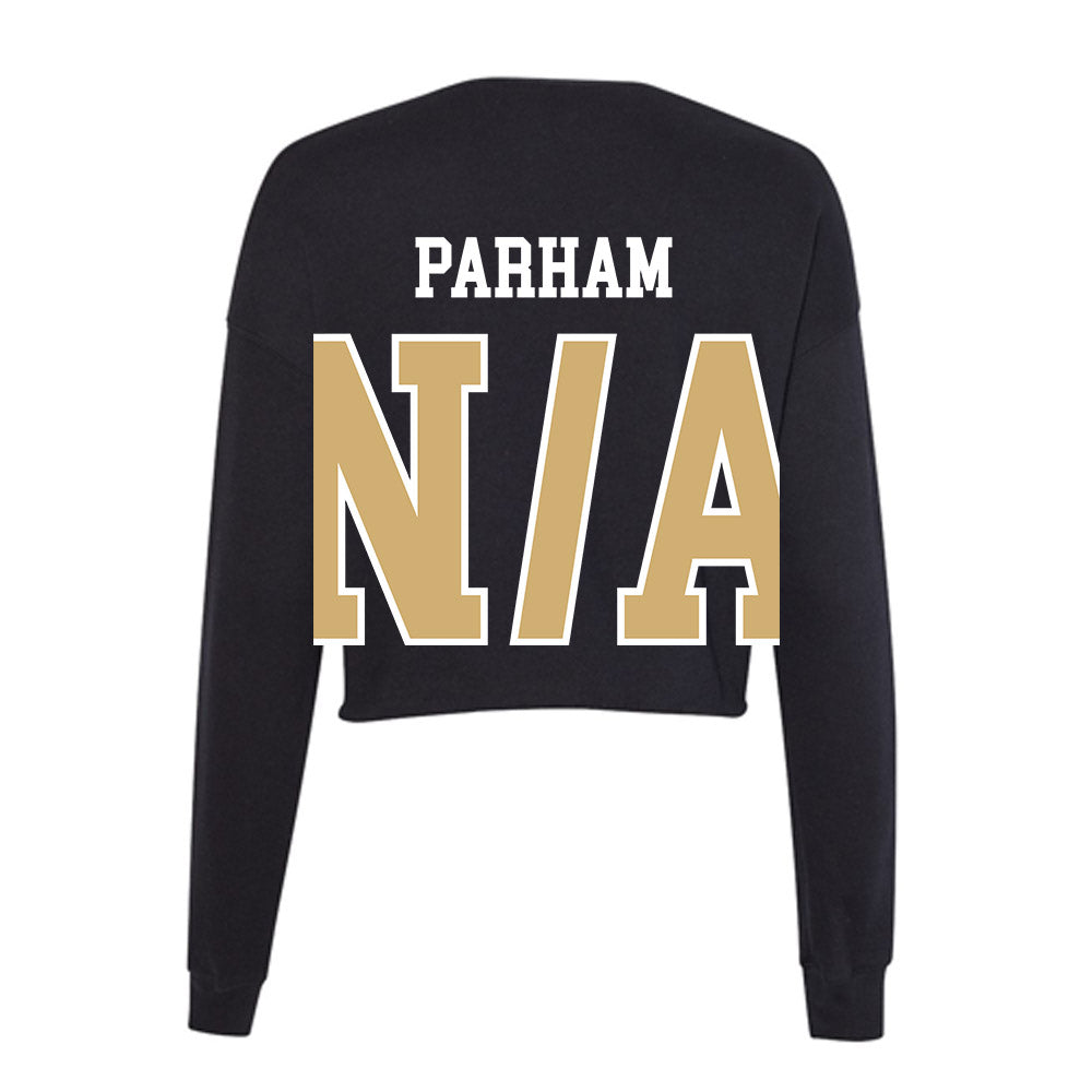 Vanderbilt - NCAA Women's Track & Field : Devyn Parham - Women's Cropped Crew Fleece-1