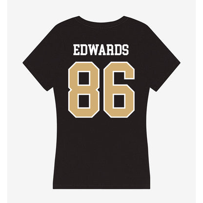 Vanderbilt - NCAA Football : Witt Edwards - Women's V-Neck T-Shirt-1