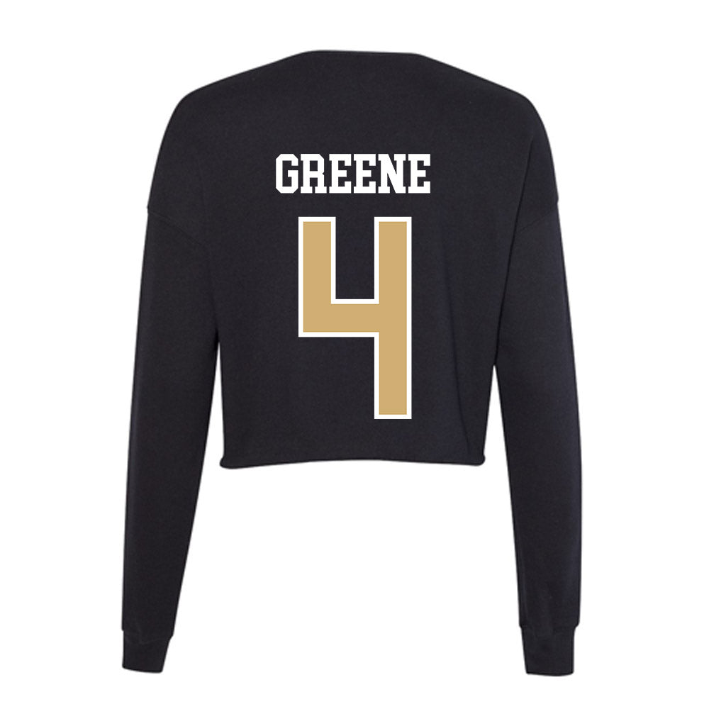 Vanderbilt - NCAA Women's Basketball : Madison Greene - Women's Cropped Crew Fleece-1