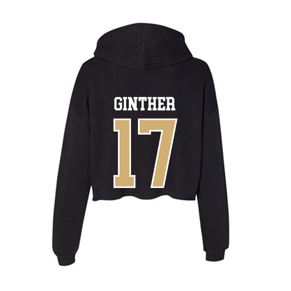 Vanderbilt - NCAA Baseball : Ryan Ginther - Women's Crop Fleece Hoodie-1