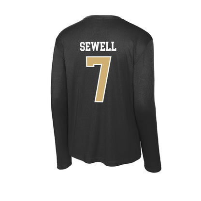 Vanderbilt - NCAA Football : Marlen Sewell - Activewear Long Sleeve T-Shirt-1