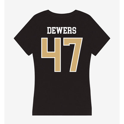 Vanderbilt - NCAA Football : Justin Dewers - Women's V-Neck T-Shirt-1