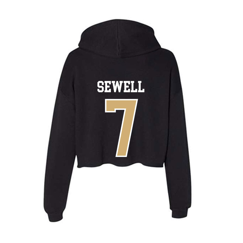 Vanderbilt - NCAA Football : Marlen Sewell - Women's Crop Fleece Hoodie-1